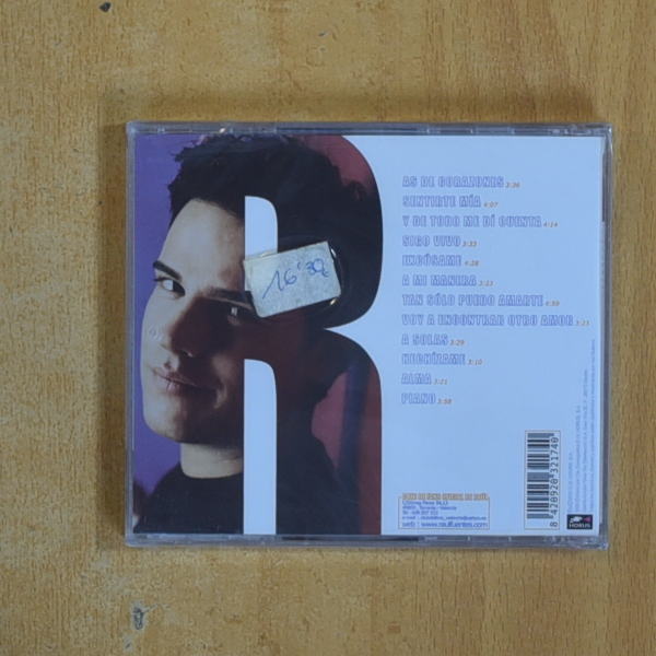 RAUL - AS DE CORAZONES - CD