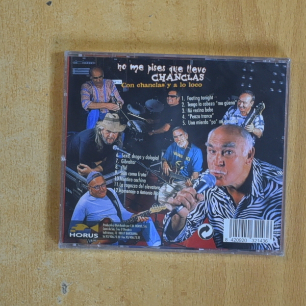 NO ME PISES QUE LLEVO CHANCLAS - CON CHANCLAS Y A LO LOCO - CD