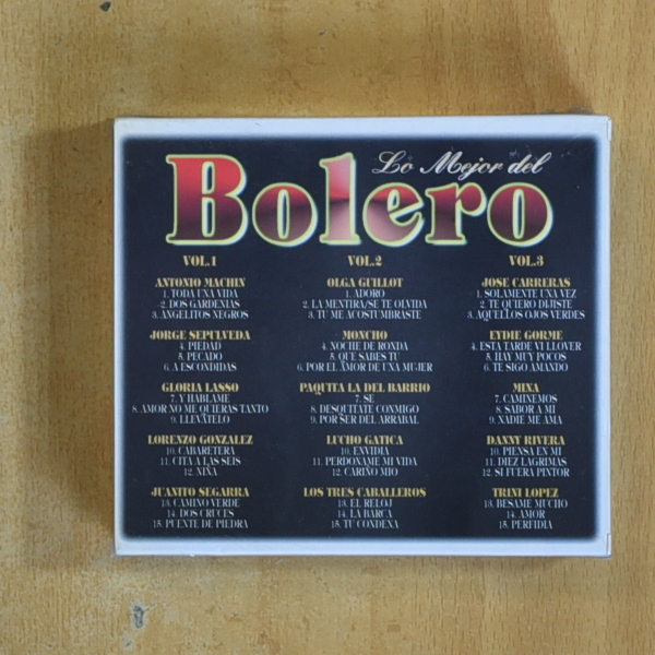 VARIOS - LO MEJOR DEL BOLERO - CD