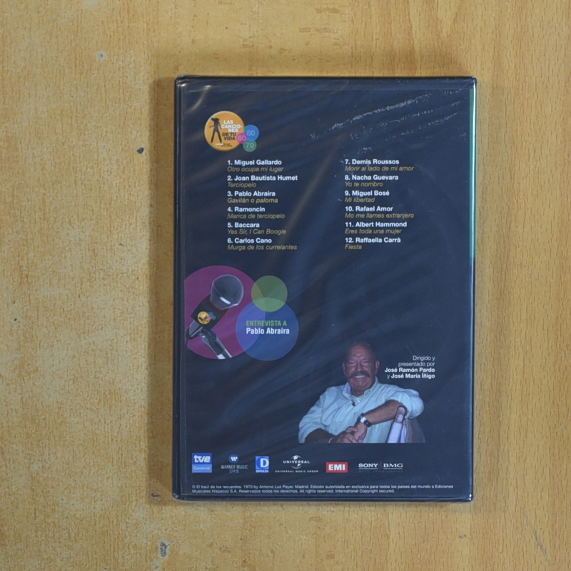 LAS CANCIONES DE TU VIDA 1977 - DVD