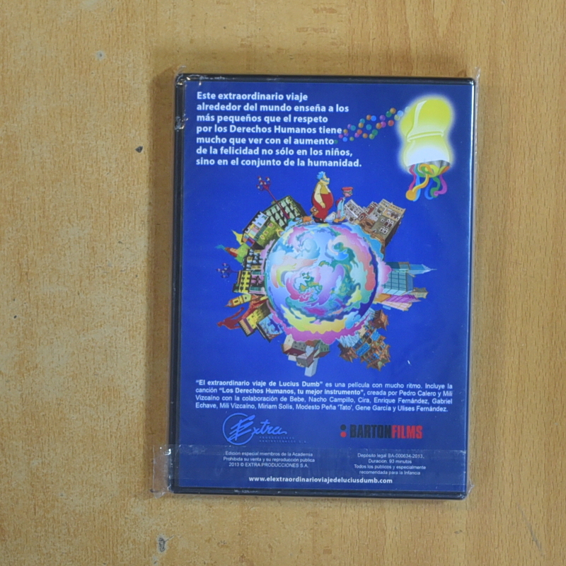 EL EXTRAORDINARIO VIAJE DE LUCIUS DUMB - DVD