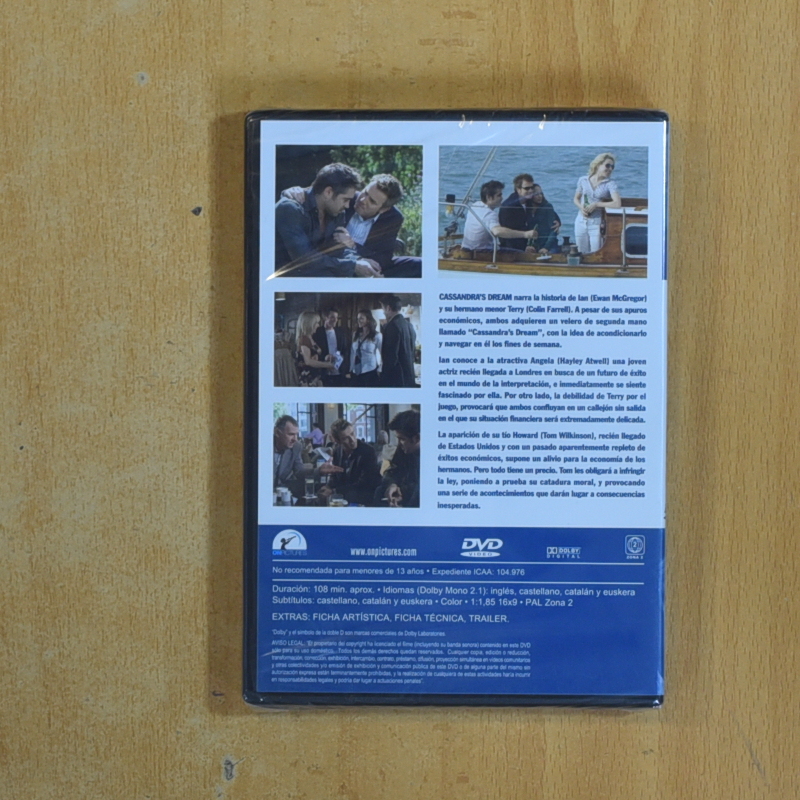 CASSANDRAS DREAM - DVD