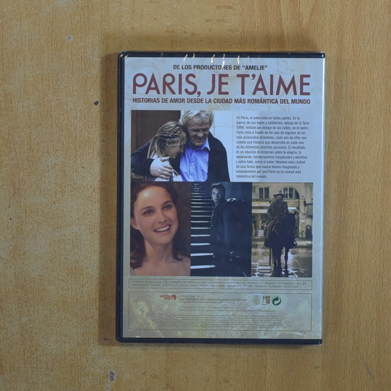 PARIS JE T AIME - DVD