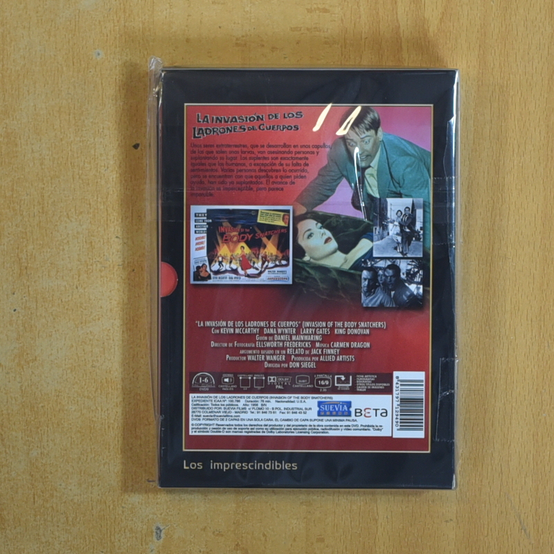 LA INVASION DE LOS LADRONES DE CUERPOS - DVD