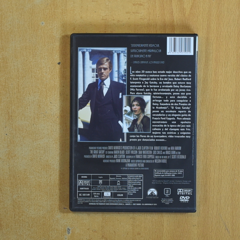 EL GRAN GATSBY - DVD