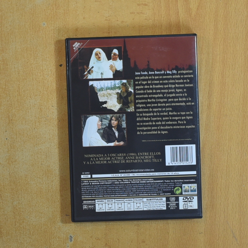 AGNES DE DIOS - DVD