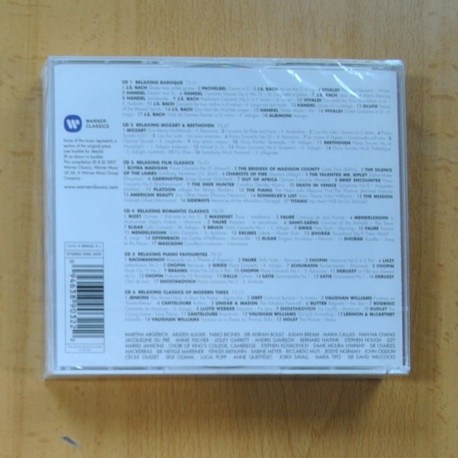 VARIOS - BEST RELAXING CLASSICS - 6 CD