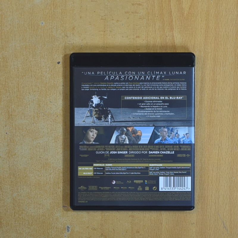 FIRST MAN 4K - BLURAY