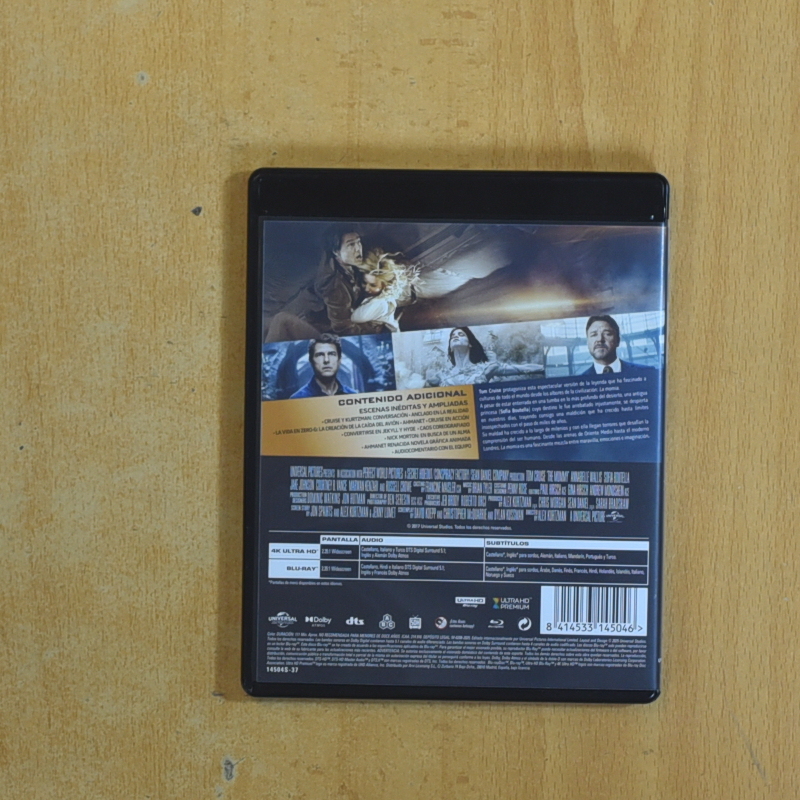 LA MOMIA 4K - BLURAY