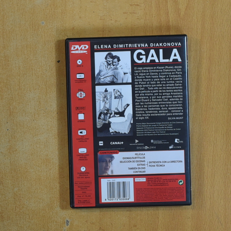 GALA - DVD