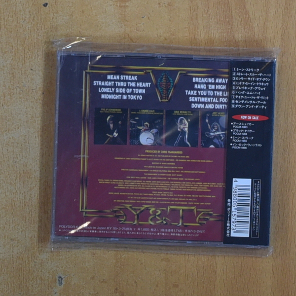 Y & T - MEAN STREAK - ED JAPONESA CD