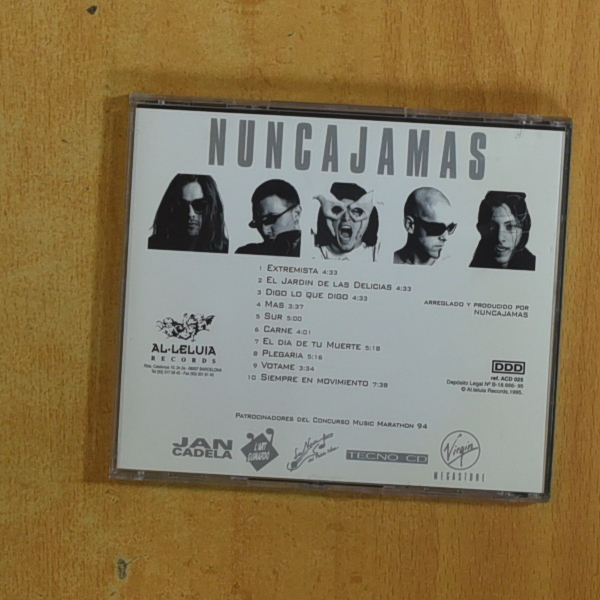 NUNCAJAMAS - NUNCAJAMAS - CD