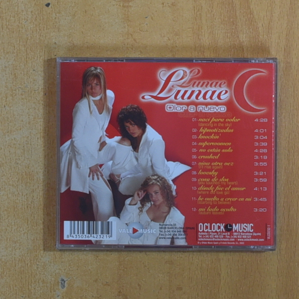 LUNAE - OLOR A NUEVO - CD