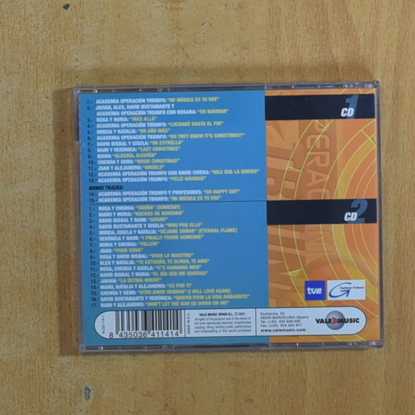 VARIOS - OPERACION TRIUNFO ALBUM - CD