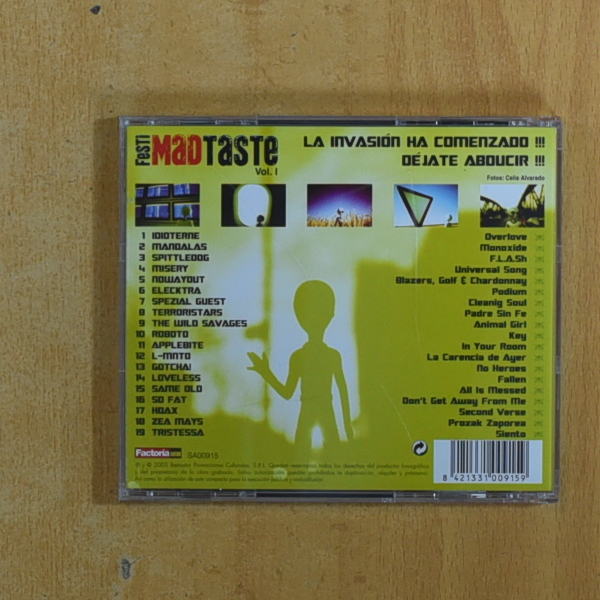 VARIOS - FESTI MAD TASTE VOL I - CD