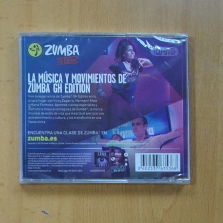 VARIOS - ZUMBA VIVE LA FIESTA - CD + DVD