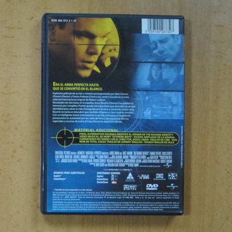 THE BOURNE IDENTITY - DVD