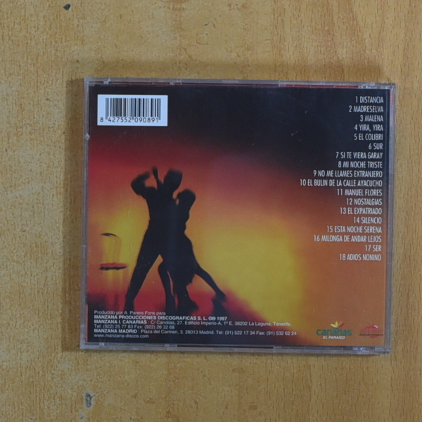 LOS SABANDEÑOS - GARDEL - CD