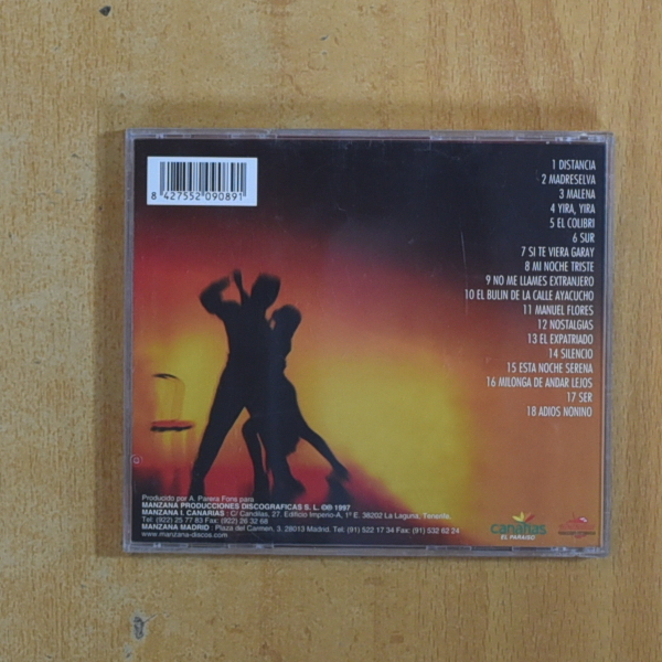 LOS SABANDEÑOS - GARDEL - CD