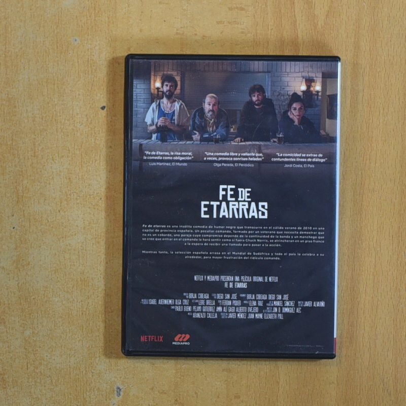 FE DE ETARRAS - DVD
