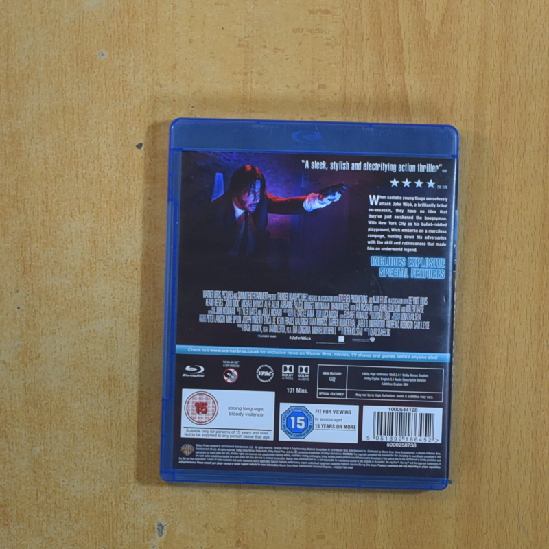 JOHN WICK - BLURAY