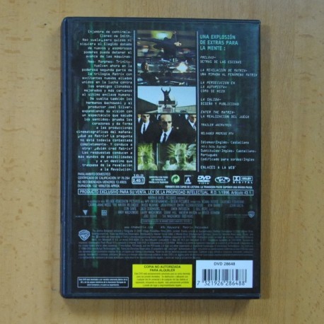 MATRIX RELOADED - DVD