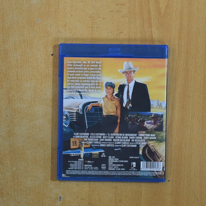 EL AVENTURERO DE MEDIANOCHE - BLURAY