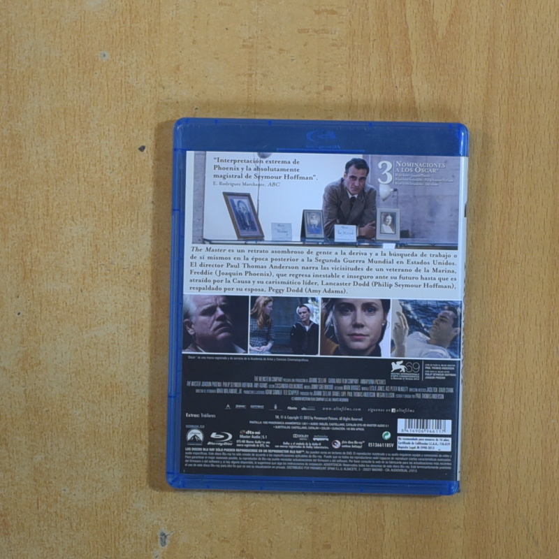 THE MASTER - BLURAY