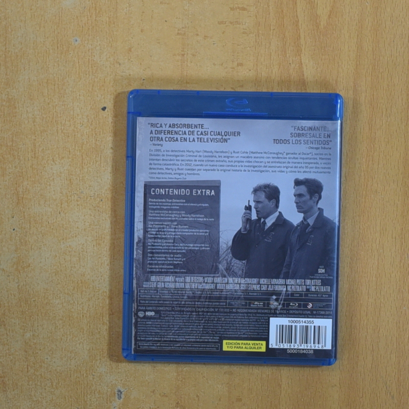 TRUE DETECTIVE - BLRUAY