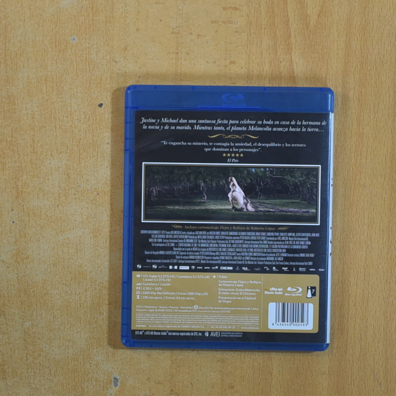 MELANCOLIA - BLURAY