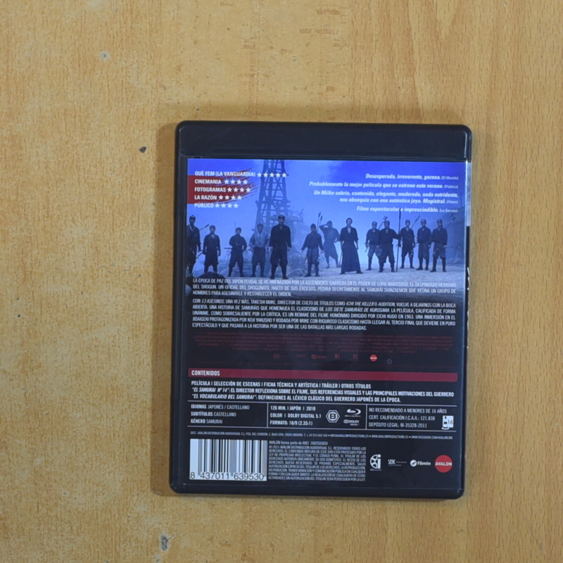 13 ASESINOS - BLURAY