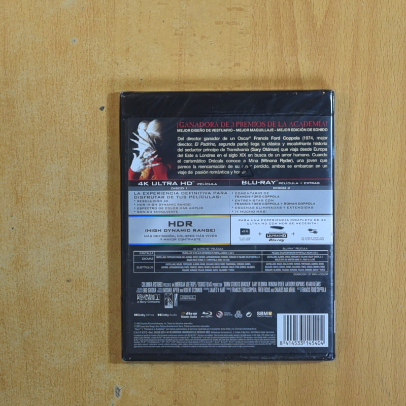 DRACULA 4K - BLURAY