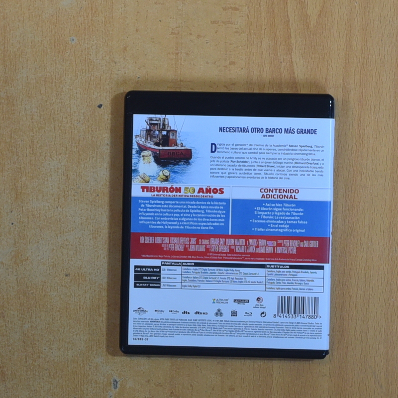 TIBURON 4K - BLURAY