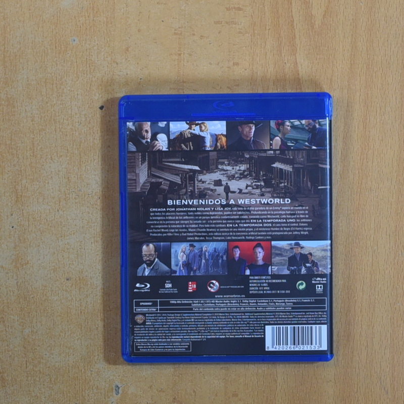 WESTWORLD - PRIMERA TEMPORADA - BLURAY