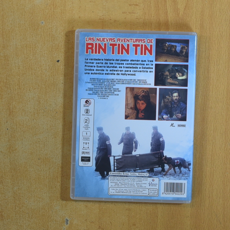 LAS NUEVAS AVENTURAS DE RIN TIN TIN - DVD