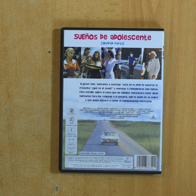 SUEÑOS DE ADOLESCENTE - DVD