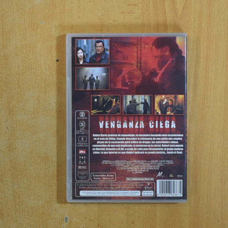 VENGANZA CIEGA - DVD
