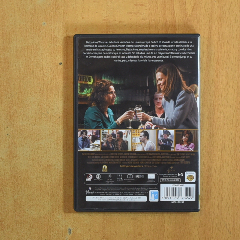 BETTY ANNE WATERS - DVD