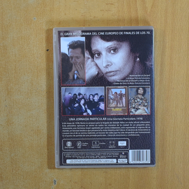 UNA JORNADA PARTICULAR - DVD