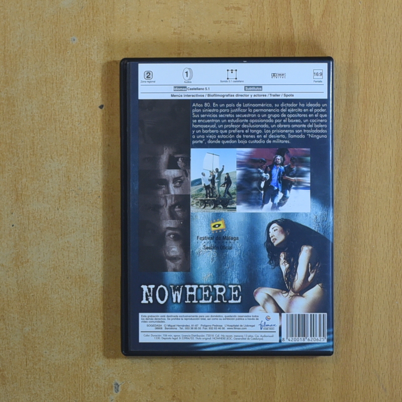 NOWHERE - DDVD