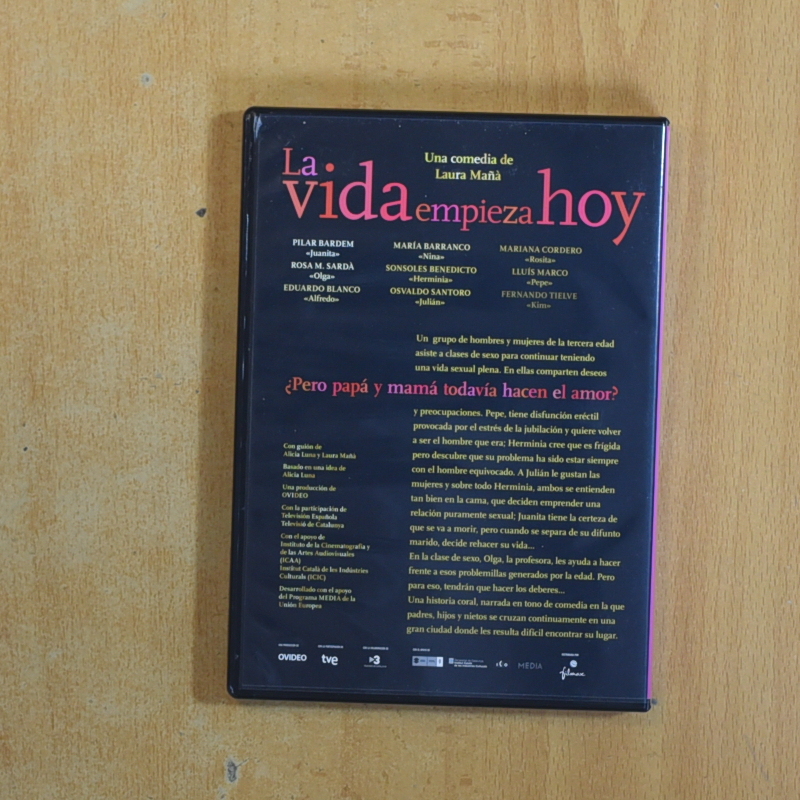 LA VIDA EMPIEZA HOY - DVD