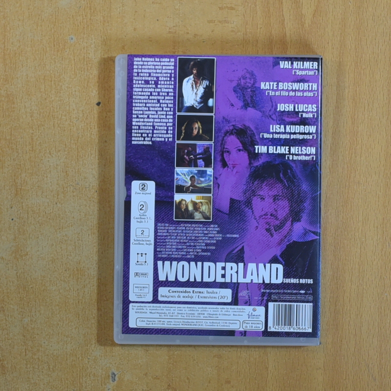 WONDERLAND - DVD