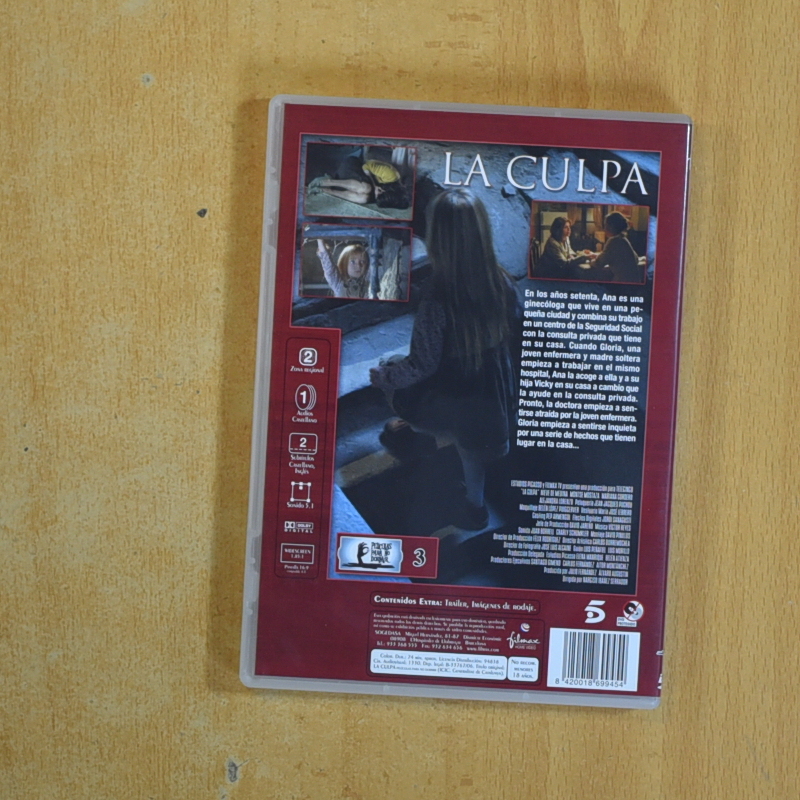 LA CULPA - DVD