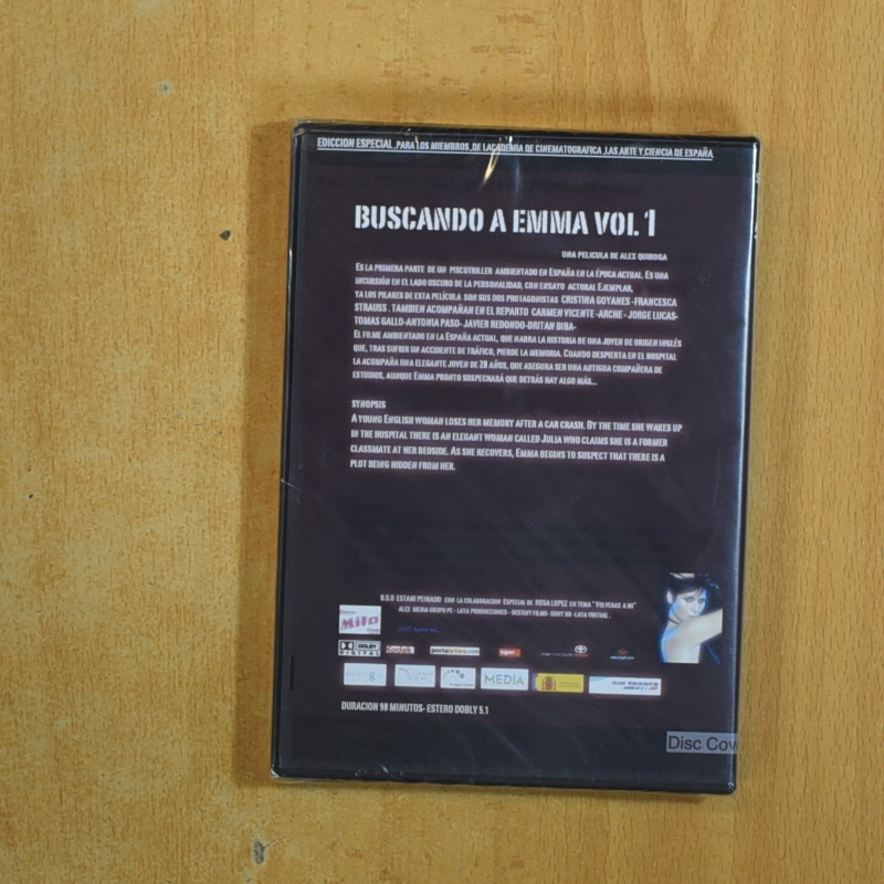 BUSCANDO A EMMA VOL 1 - DVD