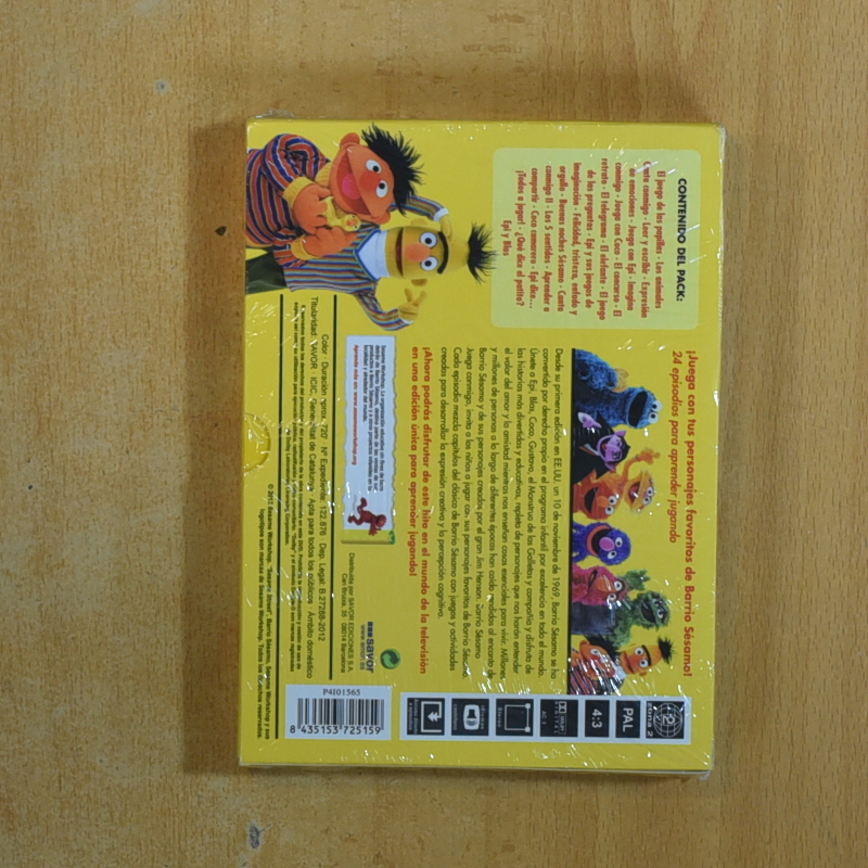 BARRIO SESAMO - PRIMERA PARTE - DVD