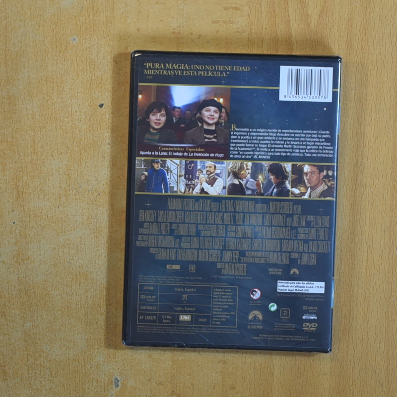 LA INVENCION DE HUGO - DVD