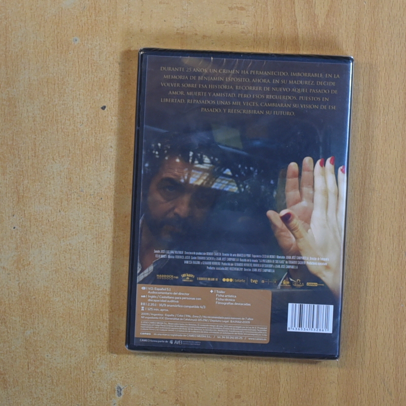 EL SECRETO DE SUS OJOS - DVD