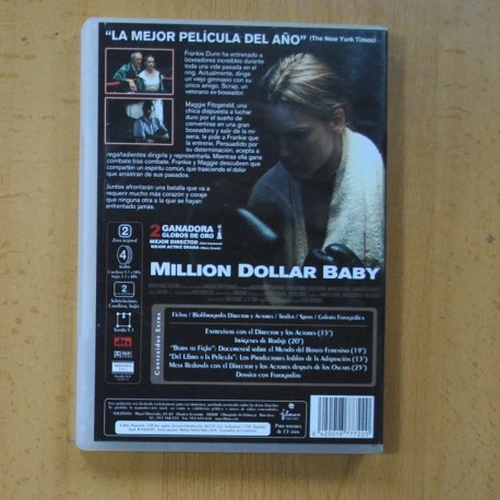 MILLION DOLLAR BABY - 2 DVD
