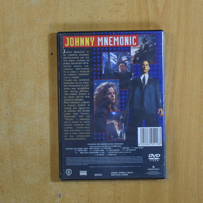 JOHNNY MNEMONIC - DVD
