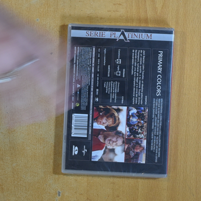 PRIMARY COLORS - DVD